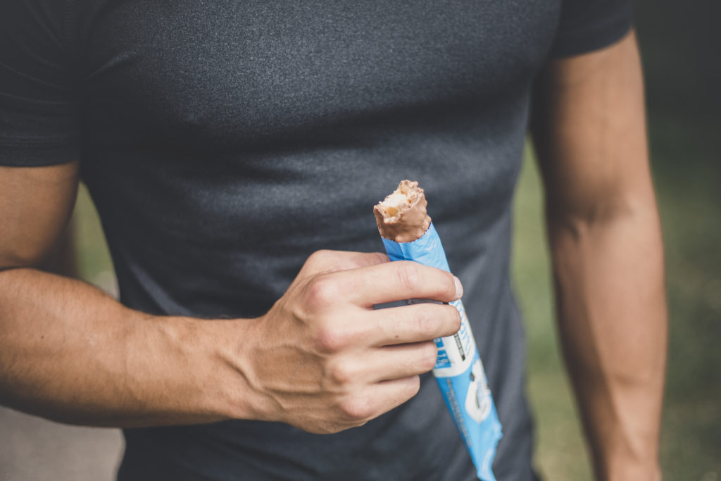 Man holding Smart Bar