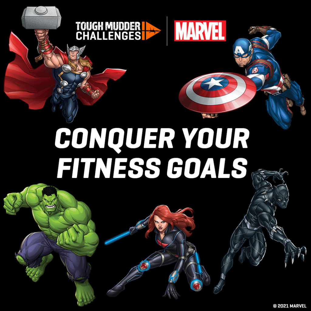 Marvel Series Tough Mudder Challenges