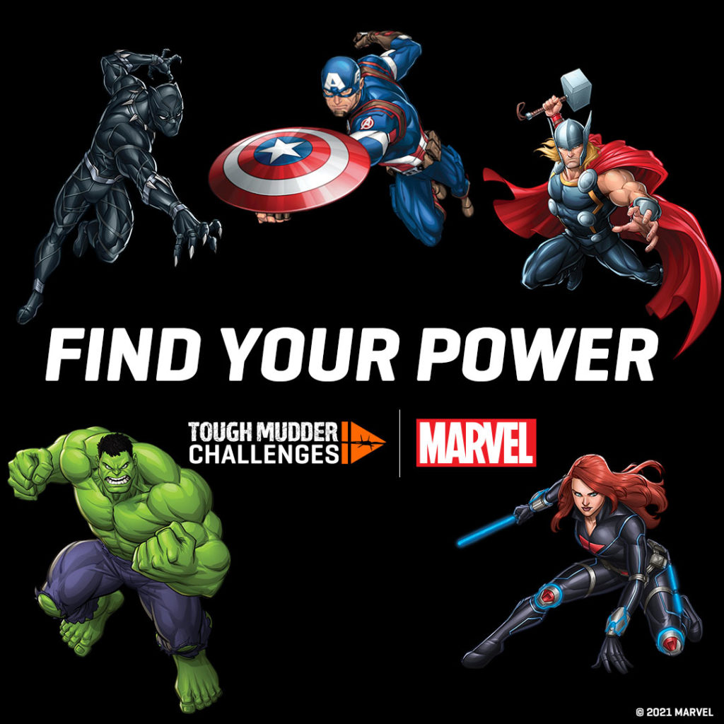 Marvel Tough Mudder Challenges