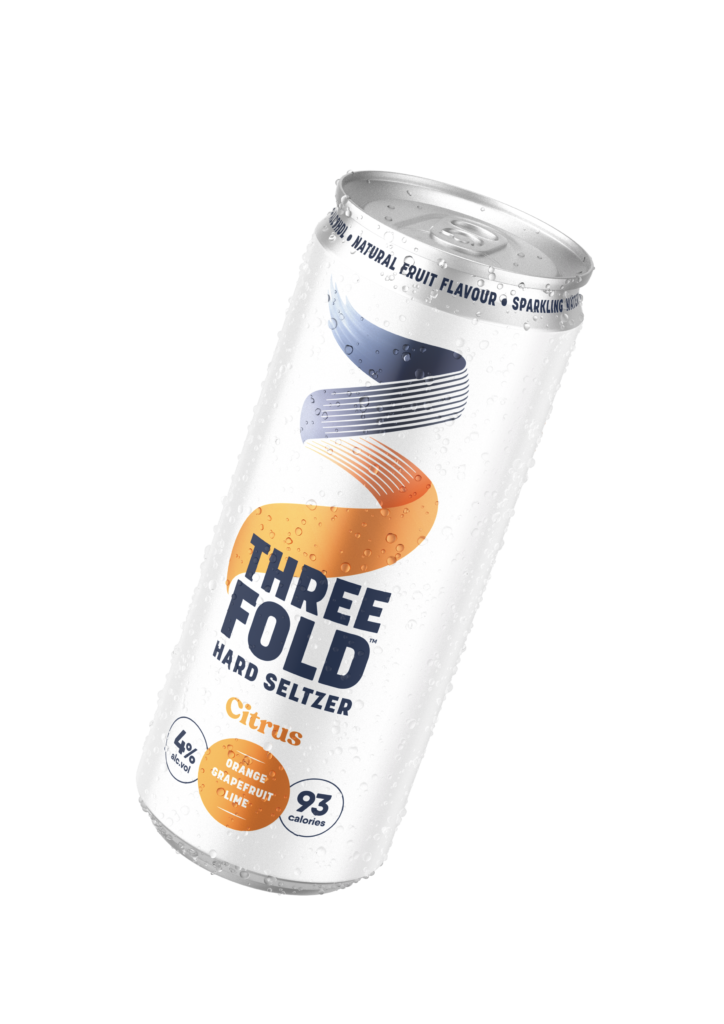 citrus 3 fold seltzer drink