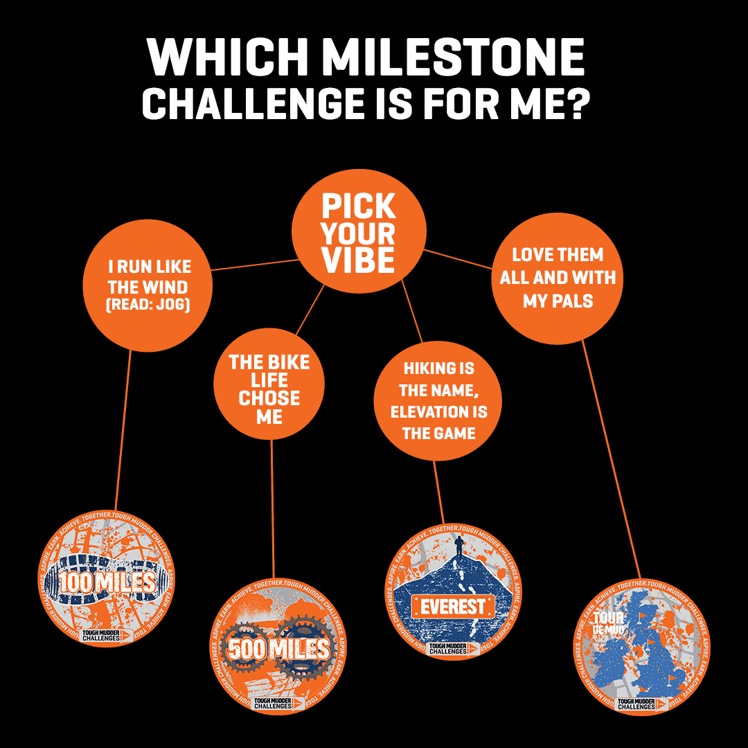 level up milestone challenge flowchart