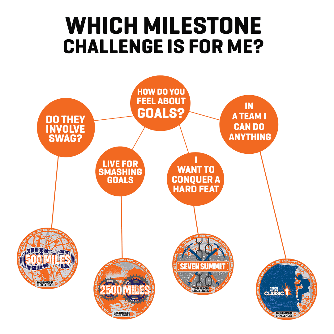 level up milestone challenge flowchart