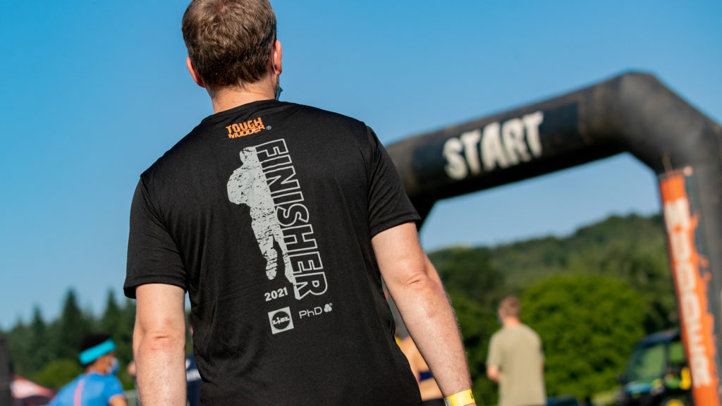 finisher t-shirt back