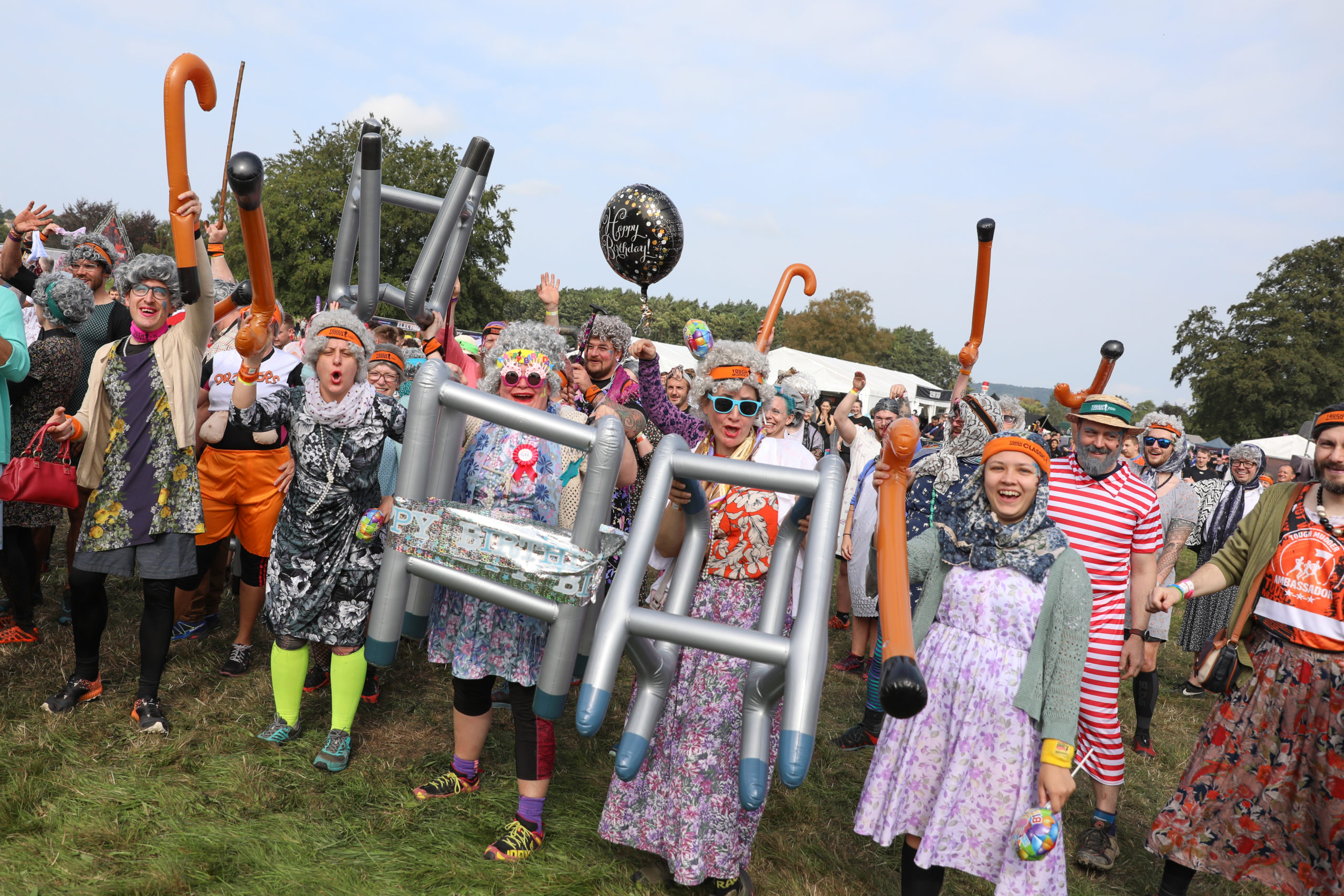 The Granny Run Wave at Tough Mudder North West