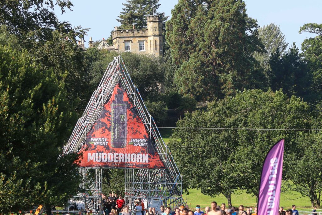obstacle castle backdrop