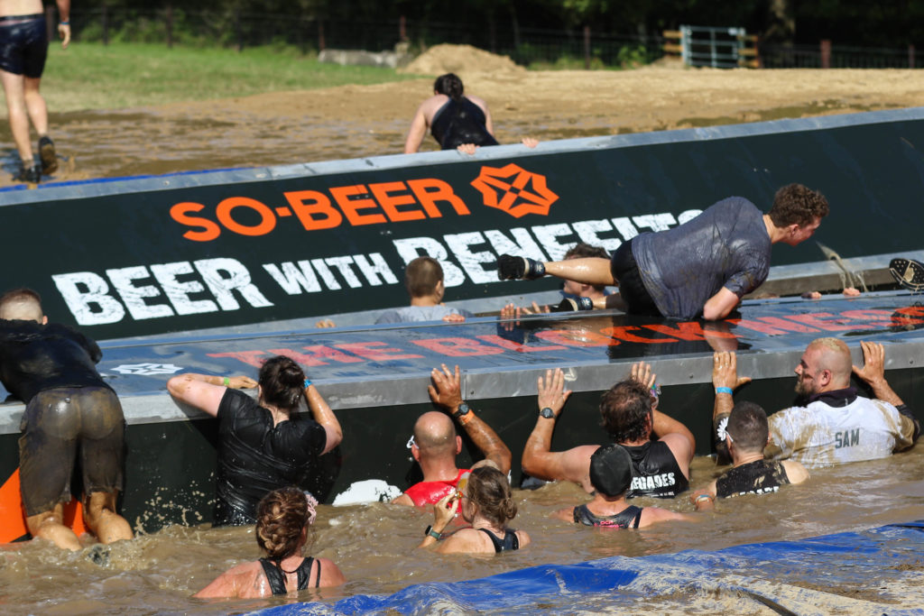 people sunshine on block ness obstacle
