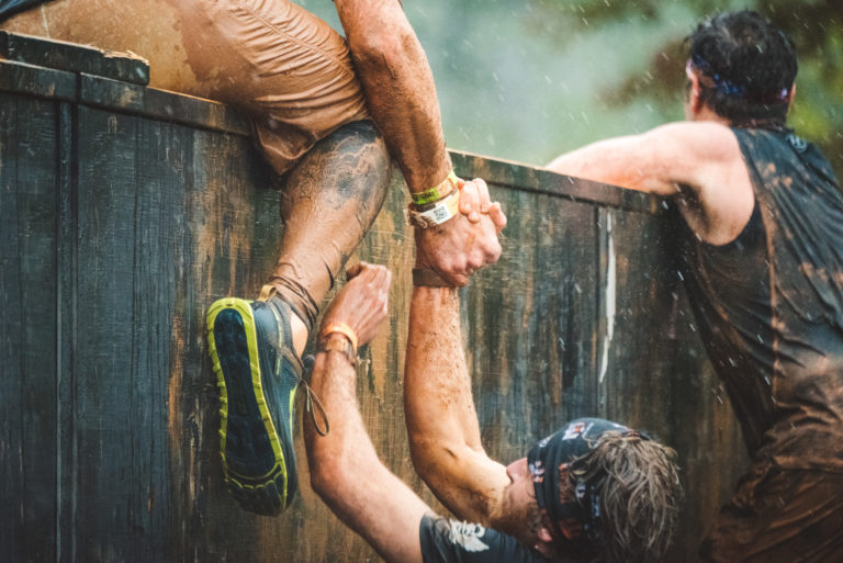 two men grip strength hold
