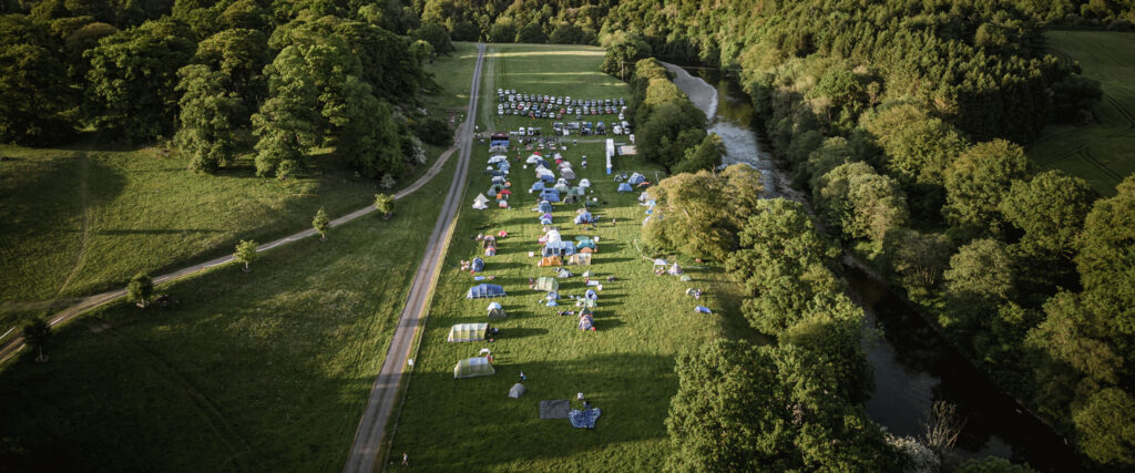 Tough Mudder campsite